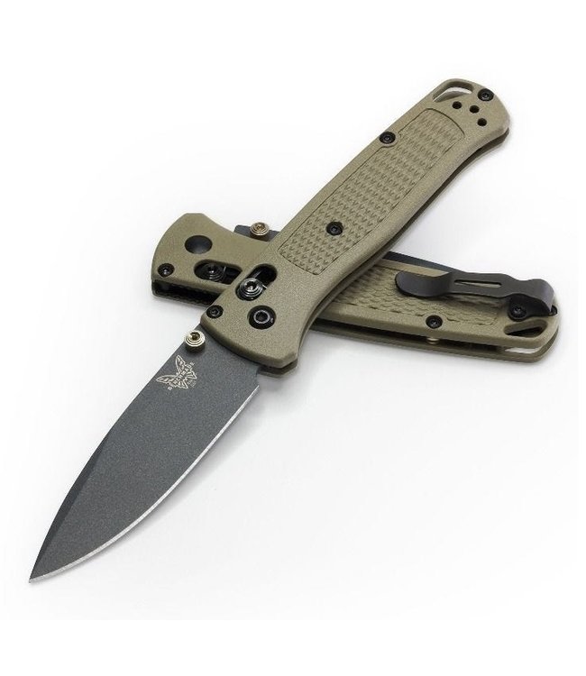 Benchmade 535 BUGOUT - 535GRY-1 - Ranger Green Grivory