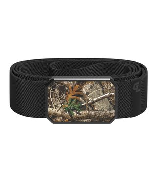 Groove Life Apparel Groove Belt - Black Belt with Realtree EDGE Buckle - B1-040-OS