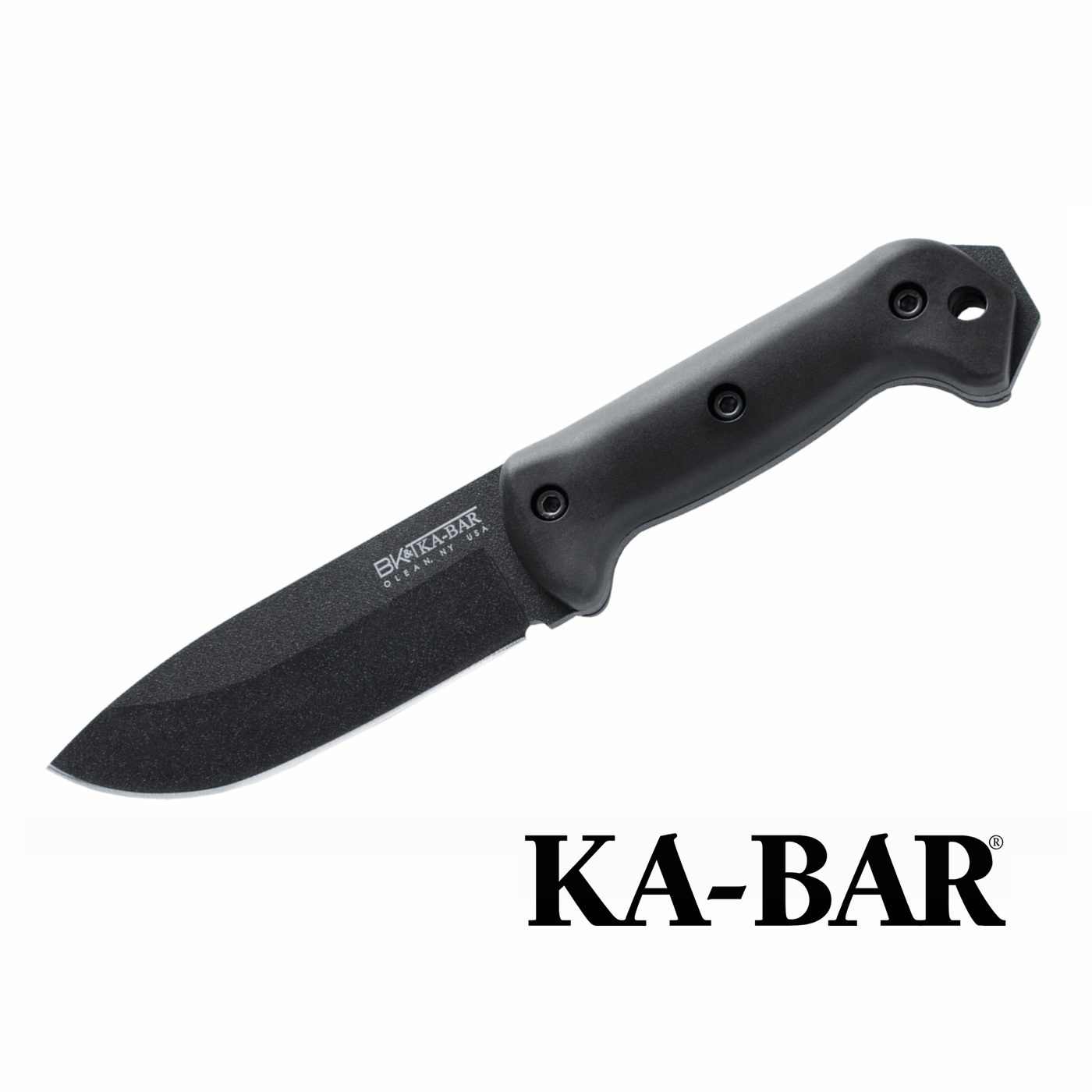 KA-BAR BK2 Becker Campanion Fixed Blade Knife - With Glass