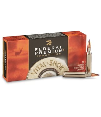 Federal Federal Premium Vital-Shok Rifle Ammo, .243 Winchester, Box of 20 Rounds