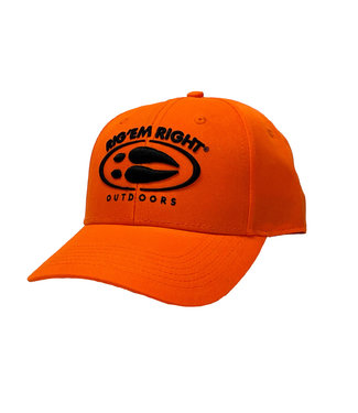 Rig'Em Right Rig'Em Right Blaze Orange Hoof Logo Hat
