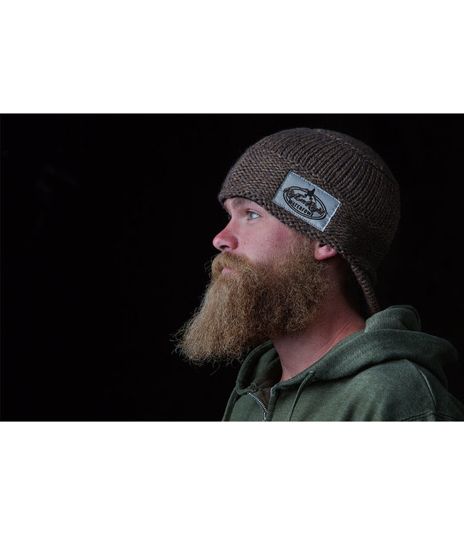 Rig'Em Right Heavy Weight Billed Knit Beanie - Olive Timber