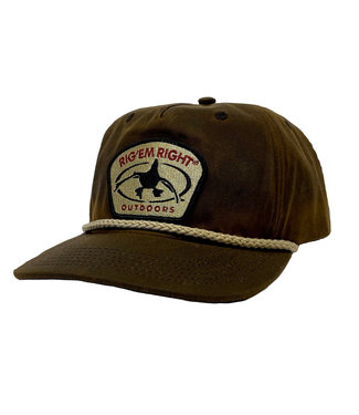 Rig'Em Right Rig'Em Right Waxed Cotton Rope and Patch Hat