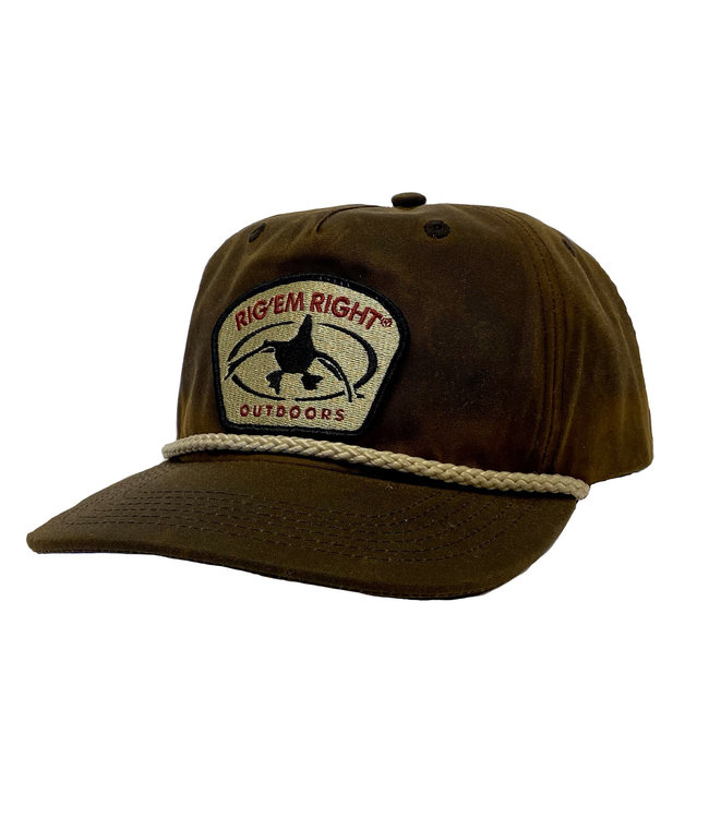 Rig'Em Right Waxed Cotton Rope and Patch Hat