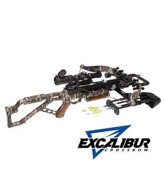 Excalibur EXCALIBUR CROSSBOWS - Wolverine 40th Anniversary - Bottomlands Camo, 360 FPS, With Overwatch Scope - E10844