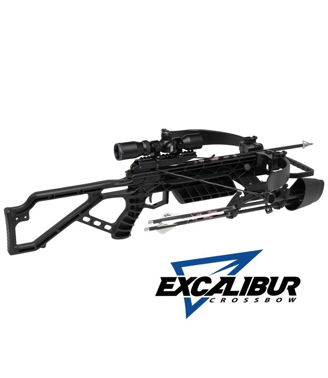 EXCALIBUR CROSSBOWS - Mag Air - Black, 305 FPS, with Fixed Power Scope - E74474
