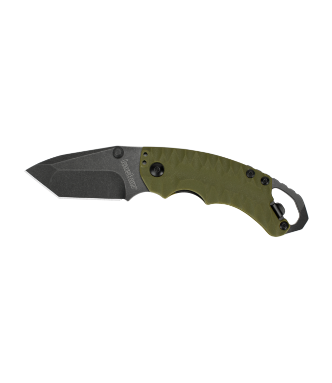 KERSHAW SHUFFLE II OLIVE BLACKWASH - KE-8750TOLBW