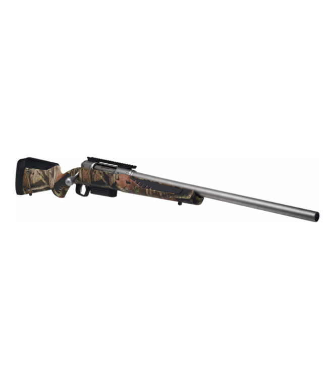 Savage 220 Bolt-Action Shotgun, Mossy Oak Break-Up Country Camo Stock, Stainless Steel 22" Rifled Barrel,  with AccuTrigger, 20 Gauge 3"