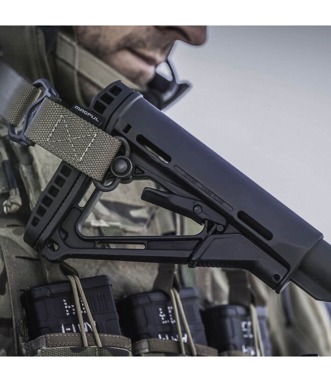 MAGPUL CTR Carbine Stock for MIL SPEC AR/M4 Buffer Tubes - MAG310-BLK