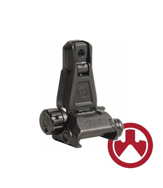 MAGPUL MBUS PRO REAR SIGHT, BLACK - MAG276-BLK