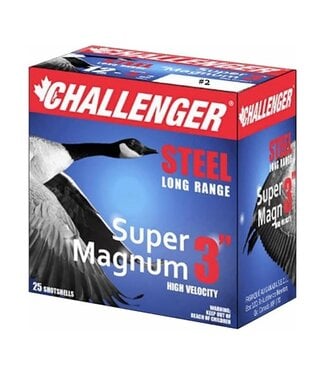 Challenger Challenger 12 Gauge 3" Steel - Box of 25 Shotshells