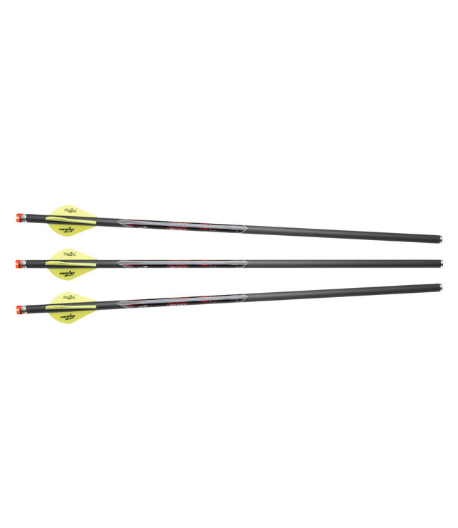 EXCALIBUR CROSSBOWS - Quill 16.5" Illuminated Carbon Arrows -(3 Pack) For use on all Micro crossbows