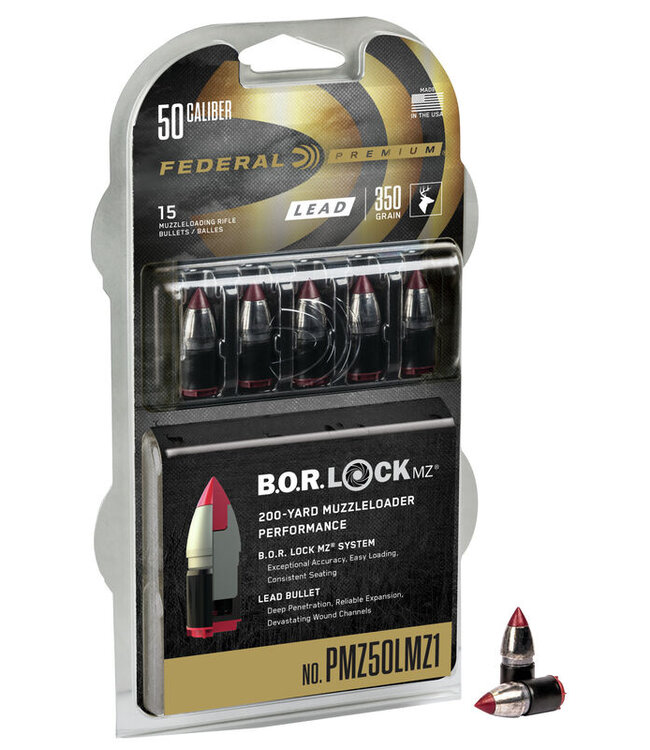 350gr Federal PMZ50LMZ1 Muzzleloader