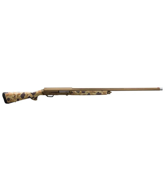 Browning A5 Wicked Wing Semi-Auto Shotgun, Burnt Bronze Cerakote, Vintage Tan Camo, 28" Barrel, 12 Gauge 3-1/2"