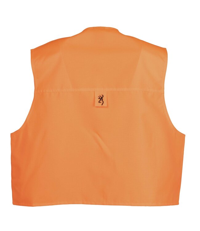 Browning Blaze Orange Safety Hunting Vest - Large