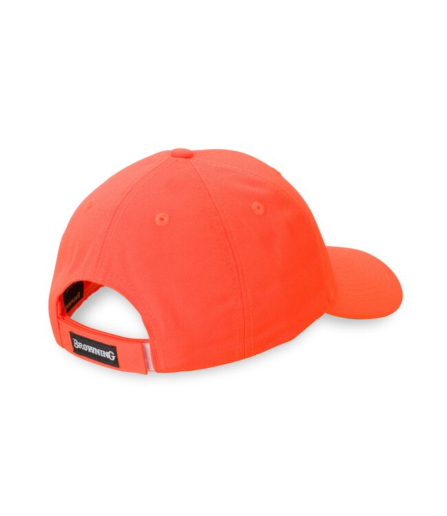 Browning Blaze Orange Safety Cap with 3-D Buckmark