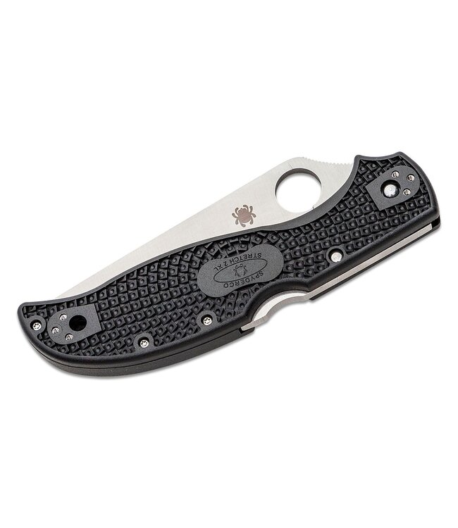 Spyderco Stretch - C258PSBK - 2 XL Black Lightweight Combination Blade