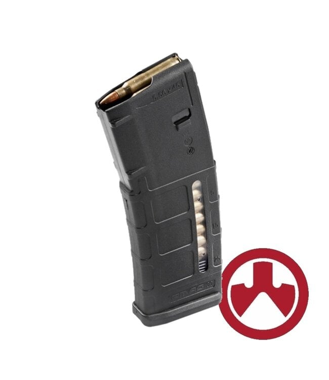 MAGPUL MAGPUL PMAG WINDOWED AR/M4 GEN M2, 5/30 Rounds 5.56x45 - MAG570