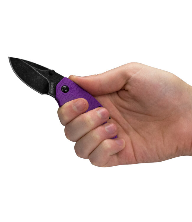 KERSHAW SHUFFLE PURPLE BLACKWASH - KE-8700PURBW