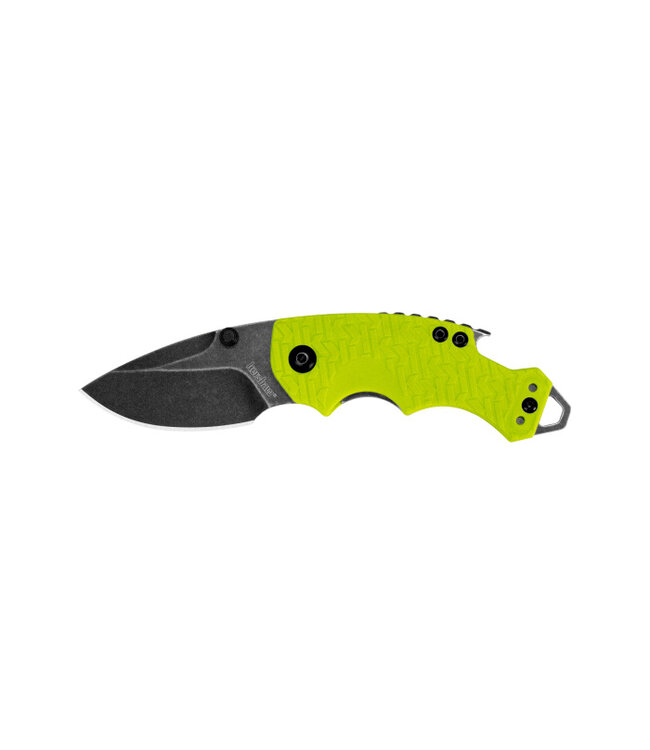 KERSHAW SHUFFLE LIME GREEN BLACKWASH - KE-8700LIMEBWX
