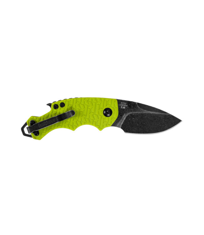 KERSHAW SHUFFLE LIME GREEN BLACKWASH - KE-8700LIMEBWX