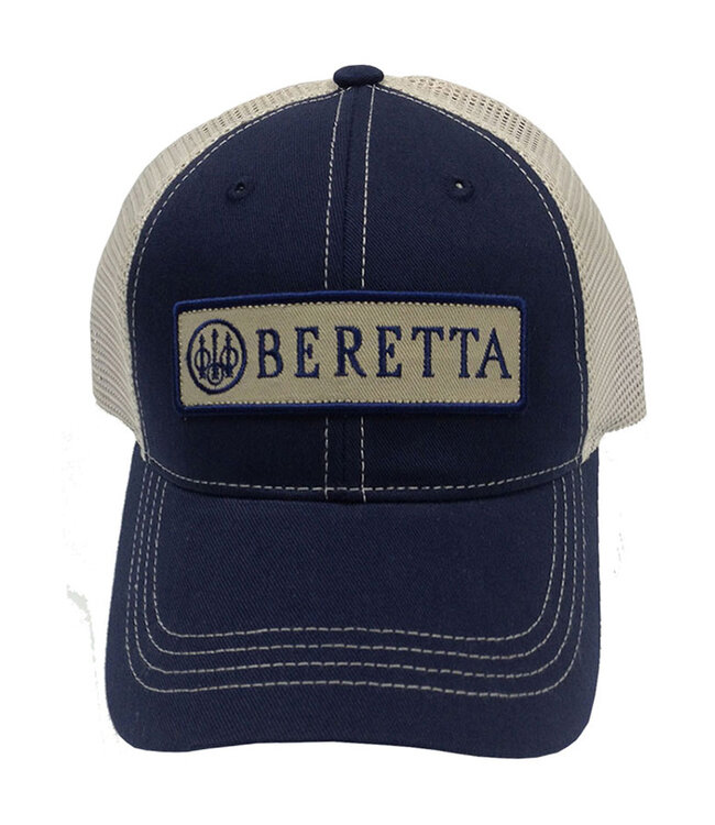 BERETTA PATCH TRUCKER HAT - blue