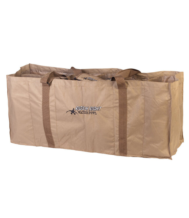 Rig'Em Right 12-Slot Floater Duck Decoy Bag