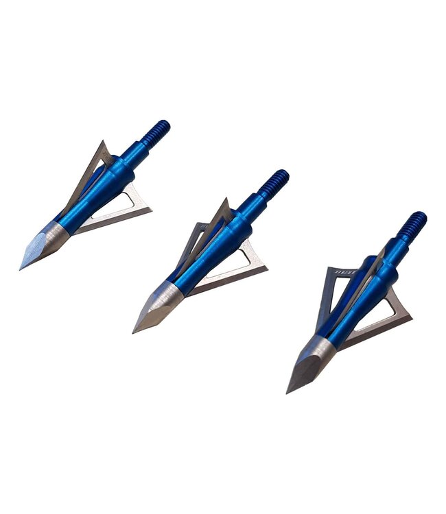 EXCALIBUR CROSSBOWS - Boltcutter 100 Broadhead- 100 gr.- Stainless 3-Blade, 1 1/16 Diameter (3 Pack)