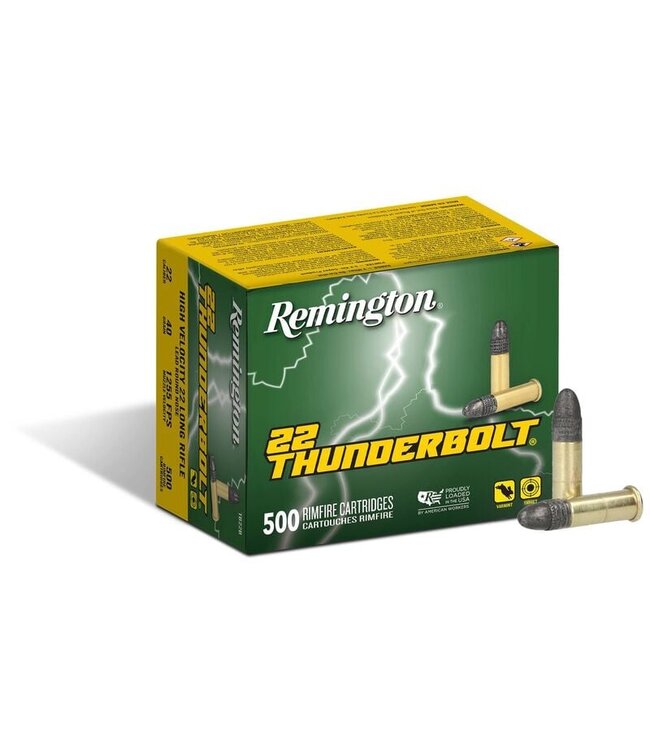 Remington Remington Thunderbolt .22LR , 40Gr. LRN, 500 Rds