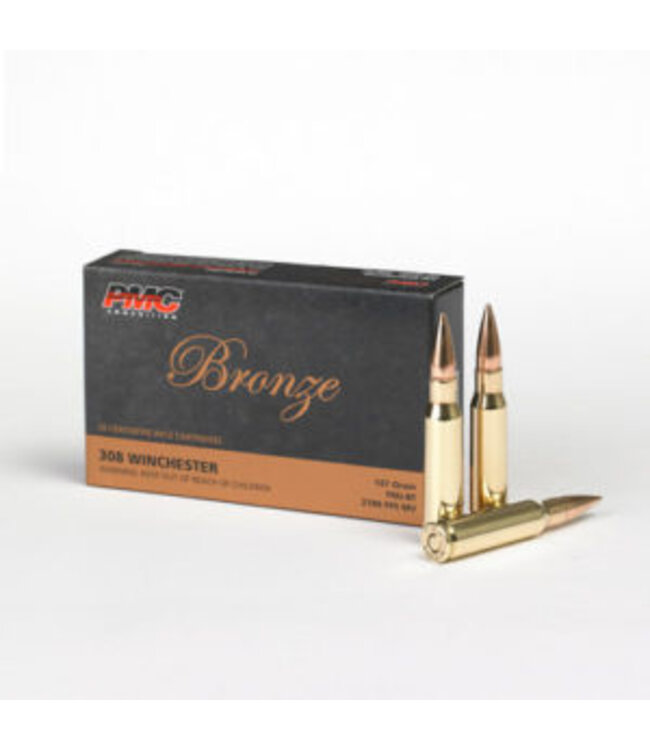 PMC PMC .308 WIN (7.62 NATO) 147GR FMJ-BT, 20rds