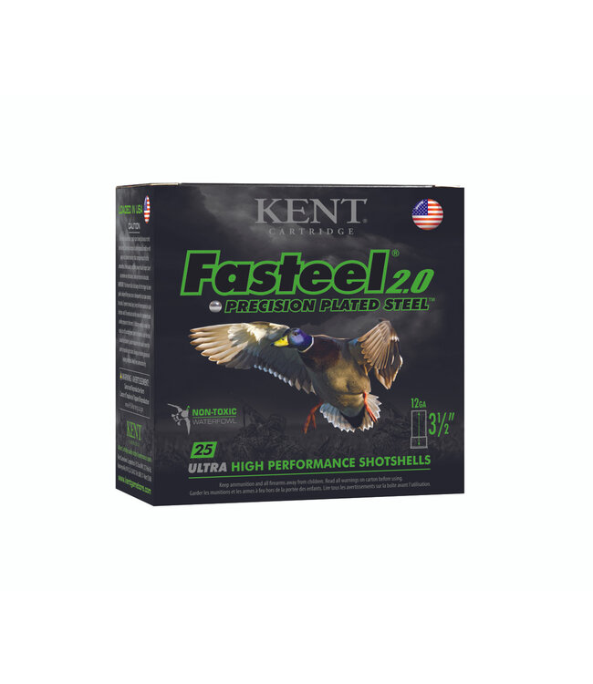 Kent Fasteel 2.0 12 GA 3-1/2" 1-3/8 oz. 1550 FPS, BB