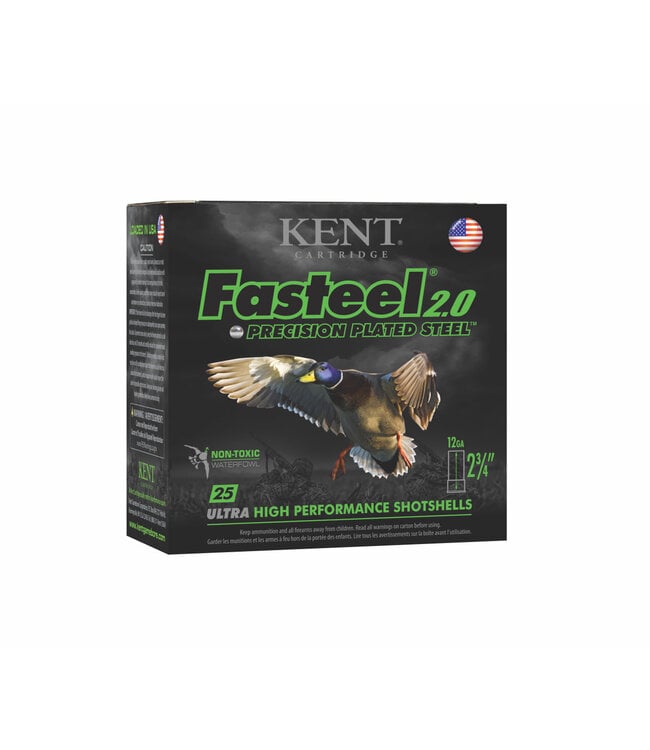 Kent Kent Fasteel 2.0 12 GA 2-3/4" Steel Shotshells 1-1/16 oz. #4