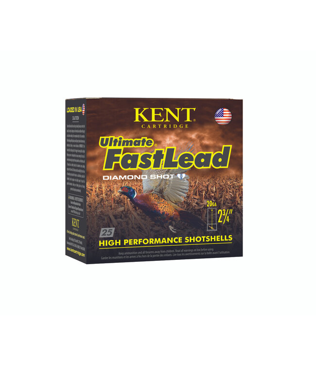 Kent Ultimate Fast Lead 20 GA 2 3/4" 1 oz. 1255 FPS #6