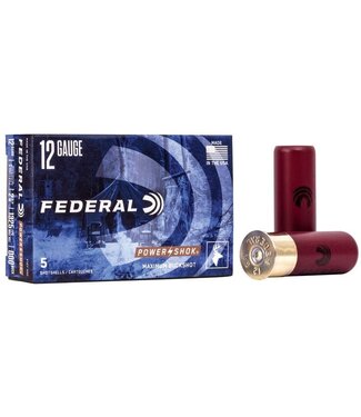 Federal Federal Power-Shok 12 GA, 2-3/4 in, 4B, 27 Pel