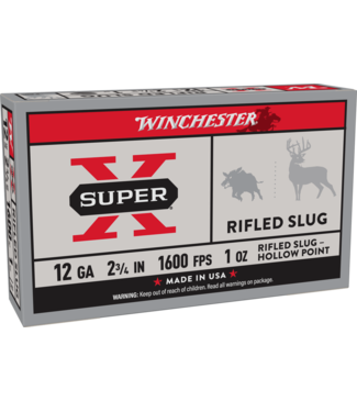 Winchester Winchester Super-X Rifled Slugs 12 GA, 2-3/4" 1600 FPS, 1oz