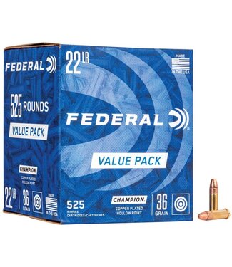 Federal Federal Champion .22 LR 36 GRAIN CPHP 525Rds