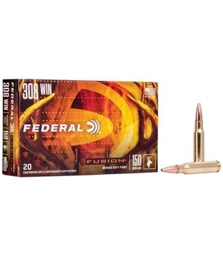 Federal Federal Fusion, .308 WIN, 150 GRAIN BSP, 20Rds