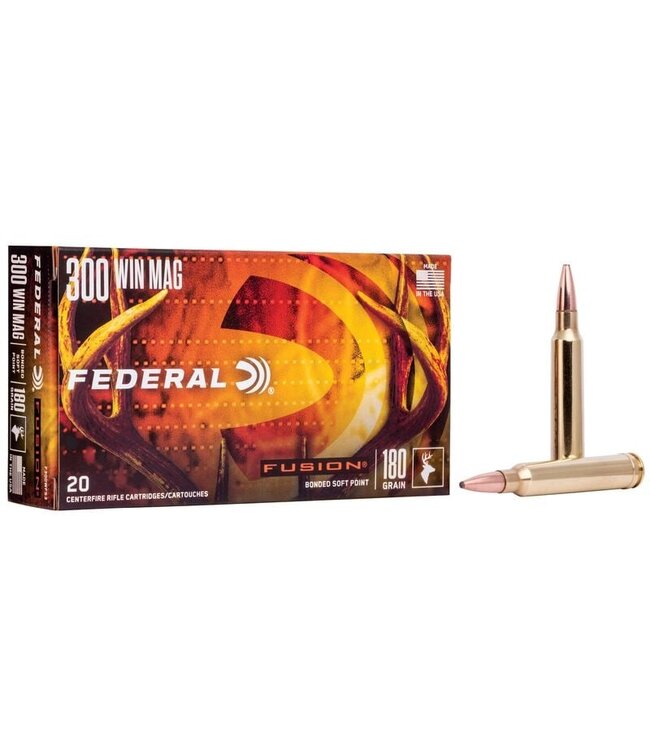 Federal Federal Fusion, .300 WIN-MAG, BSP, 180 GRAIN, 20Rds