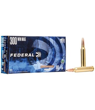 Federal Federal Power-Shok Copper-HP, .300 WIN-MAG, 180 GRAIN, 20Rds