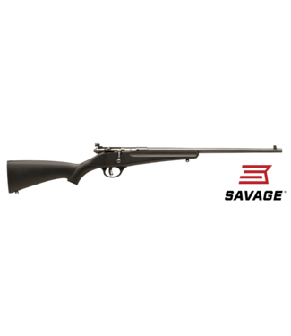 Savage Savage Rascal Single-shot bolt-action youth rimfire rifle, black synthetic stock, blued, 16" barrel, .22lr
