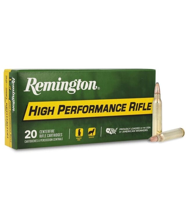 Remington High Performance .223 REM 55 GRAIN PSP 20Rds