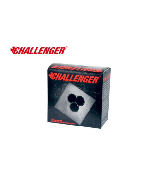 Challenger Challenger Coyote, 12 GA 2-3/4" 26 PELLET #4 BUCK 25Rds