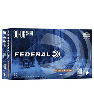 Federal Federal Power-Shok .30-06 Springfield 180 GRAIN JSP 20Rds