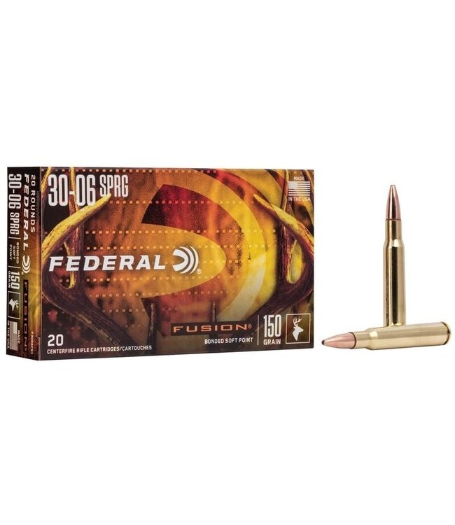Federal Fusion .30-06 Springfield 150 GRAIN BSP 20Rds