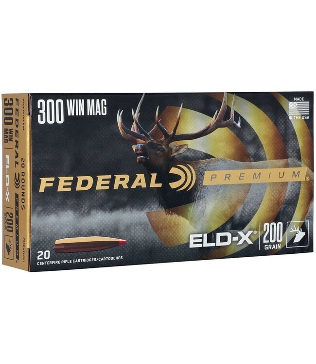 Federal Premium .300 WIN-MAG 200 GRAIN ELD-X 20Rds