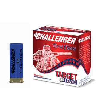 Challenger Challenger Target Load, 12 GA 2-3/4"  1-1/8 oz  #7.5 25Rds