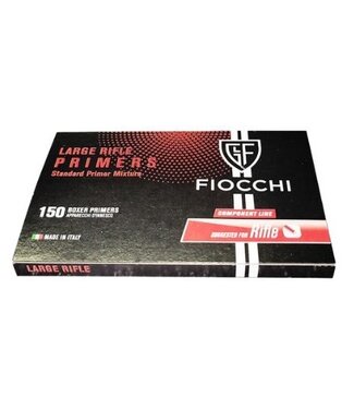 Fiocchi Standard Large Rifle Primers - Tray of 150