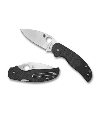 Spyderco Spyderco Sage 5 C123PBK Black Lightweight Plainedge