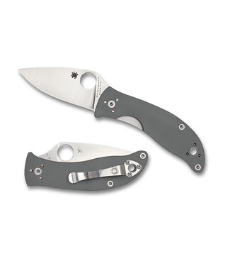 Spyderco Spyderco Alcyone C222GPGY Grey G-10  BD1N Plainedge