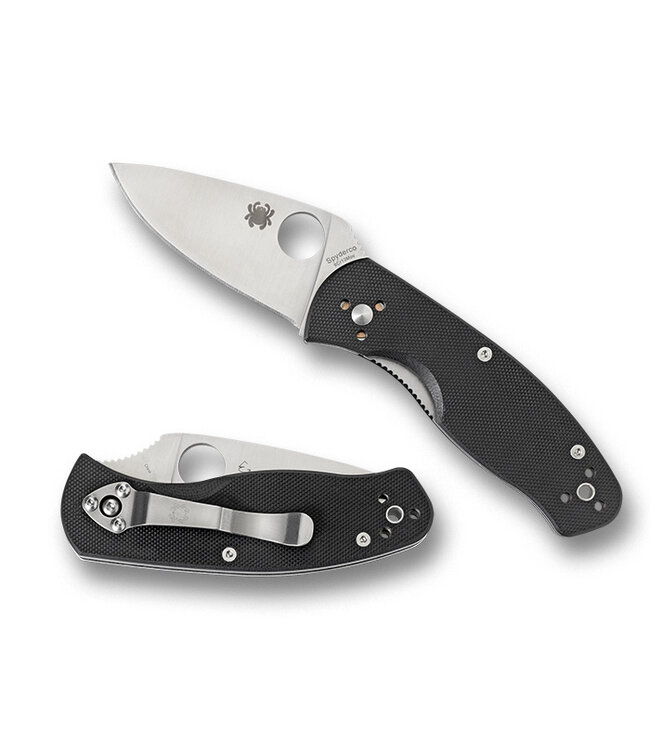 Spyderco Persistence C136GP Black G-10 Plainedge